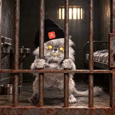 Locked up
